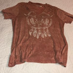 Cavenders distressed top
